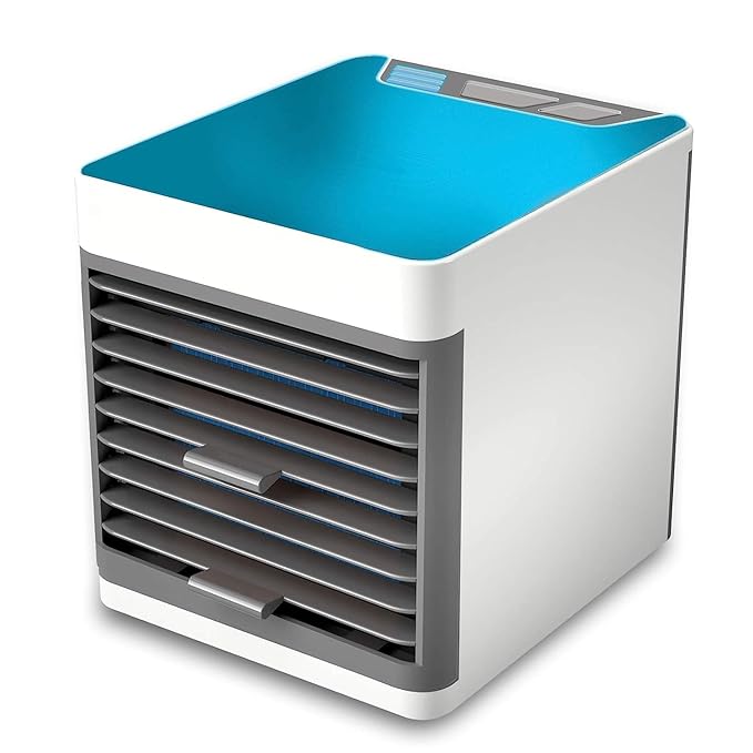 Portable USB Personal Air Cooler and Evaporative Air Conditioner with Low Noise and User-Friendly Design