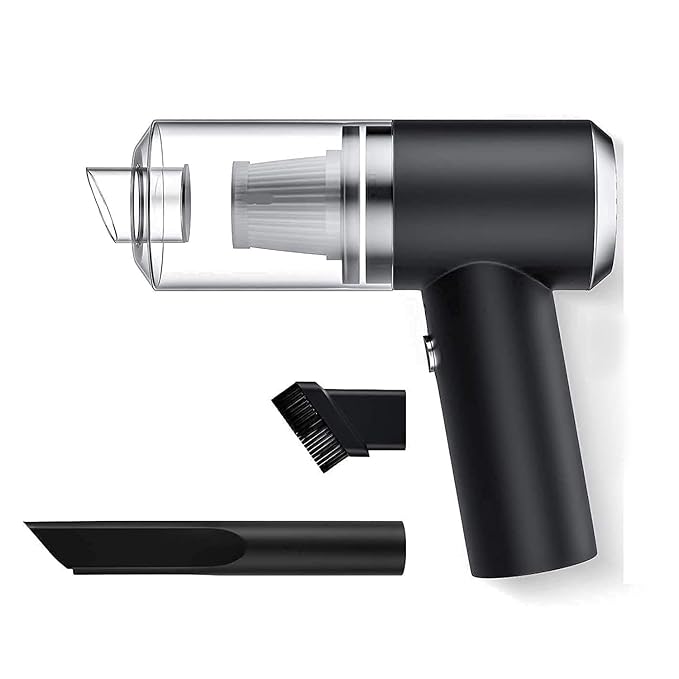 2-in-1 Handheld Wireless Vacuum Cleaner with Dust Collection