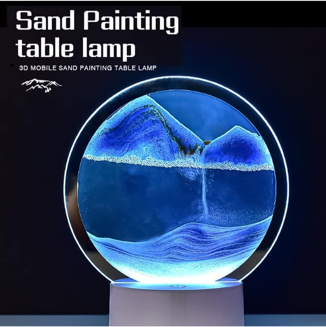 5 Color Light Moving Sand Art Picture